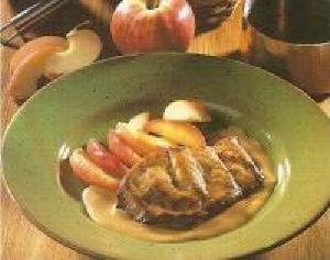Escalope de veau au Pommeau de Bretagne